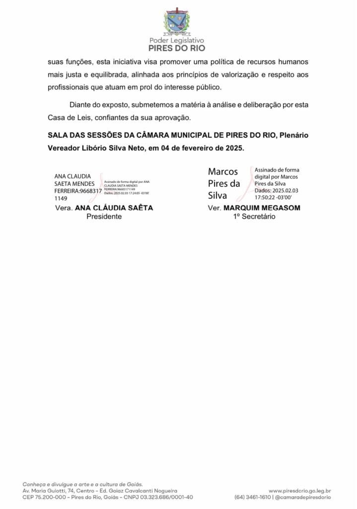Câmara de Pires do Rio Apresenta Projeto de Lei para Concessão de Auxílio-Alimentação de R$ 1.900,00 5 img 0303 1