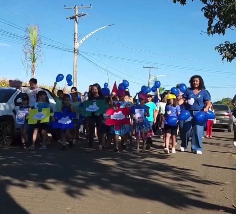 Urutaí realiza 1ª Caminhada de Conscientização sobre o Autismo e reforça importância da inclusão