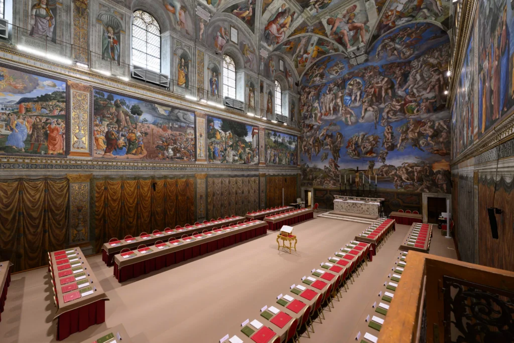 Cardeais Iniciam Conclave na Capela Sistina para Eleger Novo Papa 1 O Processo Eleitoral