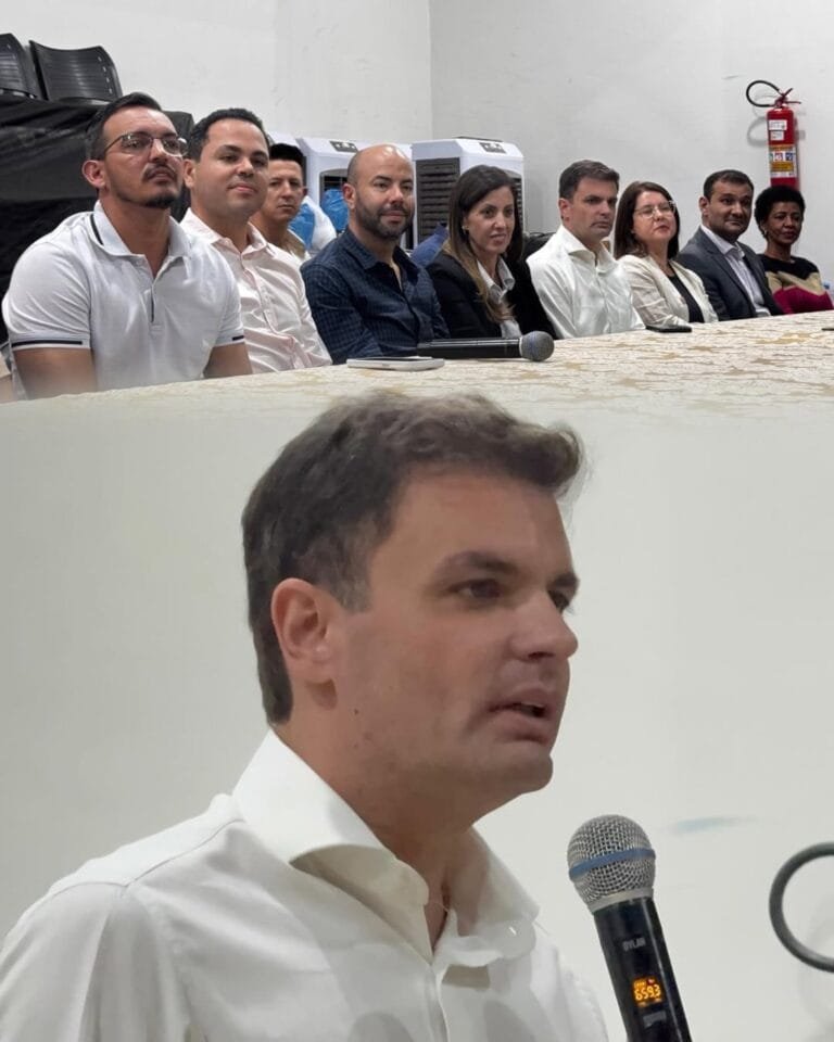Deputado Issy Quinan participa da entrega de materiais do programa Construindo Campeões em Pires do Rio