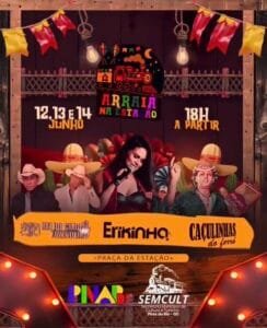 Correio Goiás 11 Arraiá na Estação promete agitar Pires do Rio com atrações musicais e programação para toda a família